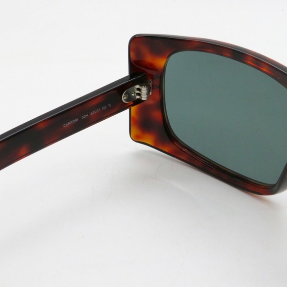 CELINE HAVANA/BLUE OVERSIZED UNISEX SUNGLASSES CL40089I - Picture 7 of 7